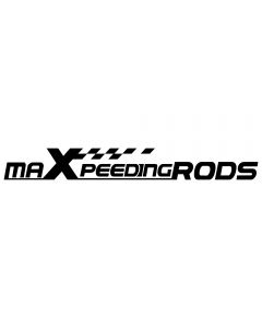 Maxpeedingrods logo car sticker compatible for White color
