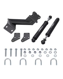 Compatible for Dodge Ram 2500 3500 Big bore 2014 15-18 Dual Steering Stabilizer Kit 