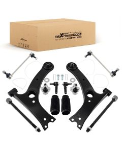 10PC Control Arm Ball Joint Suspension compatible for Toyota Corolla 2009-2013