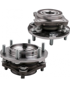 2xFront Wheel Hub Bearing Assembly Driver Passenger compatible for Tacoma 4 Runner FJ 4WD