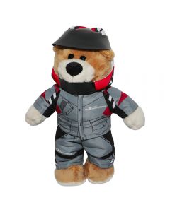 Maxpeedingrods cute bear Racer lovely bear plush doll