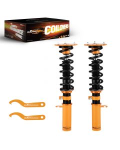 Front Air Strut to Coil Spring Shocks Conversion Kits compatible for BMW X5 E53 2000-2006