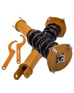 Height Adjustable Shocks Springs Front Pair Set compatible for Lincoln Mark VIII 1993-1998