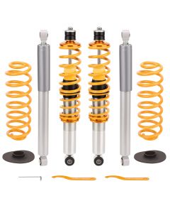 For 98-02 compatible for Lincoln Navigator 4WD Air to Coil Springs  Shocks Conversion Kit lowering kit