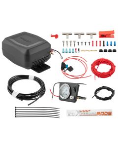 Air Controller Spring Suspension Bag Kit Compatible For GMC Sirra 1500 2500 3500 100 PSI