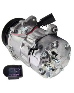 A/C Compressor compatible for FORD Galaxy compatible for SEAT VW Transporter T5 1.4-3.2L 1458685 TCT New