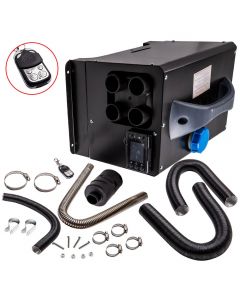 Diesel Air Parking Heater 12V 5KW w/4 Holes All in One for Motorhomes Car Truck