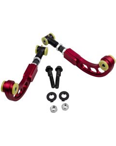 Red Rear Camber Bolts Adjustable Camber Arm compatible for Scion Tc 2005-2010