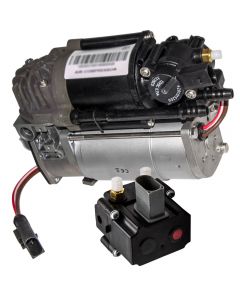 Air Suspension Compressor Pump + Valve Block 37206789450 2016 compatible for BMW 535i GT