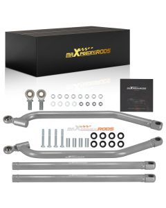 Upper Lower High Clearance Radius Rods Bars Kit for Polaris RZR 1000 XP 4 EPS