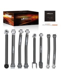 0-6 Lift Adjustable Control Arms FrontRear compatible for Jeep Wrangler JK 07-18 4WD