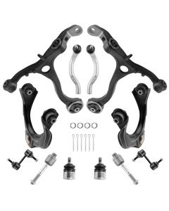 Suspension Front Upper Lower Control Arms Left Right For 2008-2012 compatible for Honda Accord