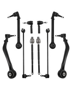 10pcs Front Lower Control Arms Ball Joints Tieods compatible for Chevy Camaro 2010 - 2015