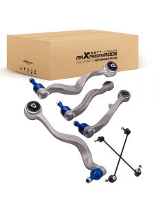 6x Suspension Front Lower Control Arms compatible for BMW 525i 528i 530i 535i 545i 550i M5