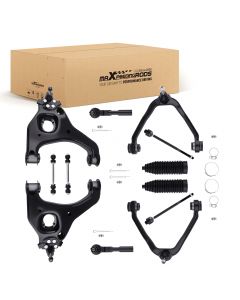 12x Front Control Arms Kit for 99-06 compatible for Chevy Silverado GMC Sierra 1500 Suspension