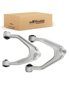 Front Upper Control Arms LH RH for 2014-2022 compatible for Maserati Quattroporte Ghibli M156