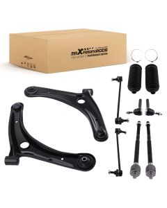 10x Front Lower Control Arm Sway Bar Tie Rod for 2007-2017 compatible for Jeep Compass Patriot