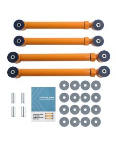 4 Pcs Adjustable Front Control Arms 0-6 inch Lift compatible for Dodge Ram 1994-2009 1500 2500	