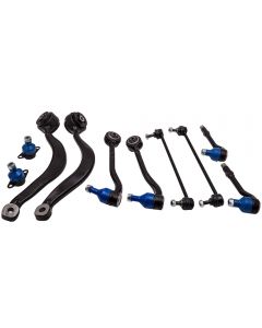 10 Pcs Front Lower Control Arms with Ball Joints compatible for BMW X5 E53 2000 - 2006