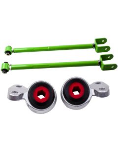 Compatible for BMW E46 Rear Lower Control Arms Camber Green and Front Control Arm Bushings