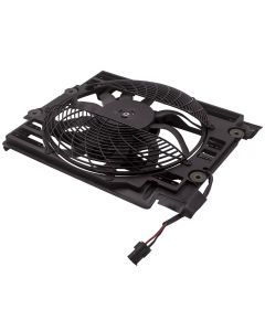 Compatible for BMW 528iT 530i 540i M5 E39 Radiator Pusher Cooling Fan Front 64546921395