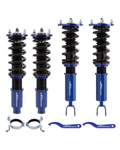 Compatible for Honda Accord 1994-1997 compatible for Acura CL 97-99 Adj. Height Shock Strut Coilovers Blue lowering kit