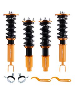 Compatible for Honda Accord 1994 - 1997 Shock Absorbers Struts Full Set Coilovers Suspension Kit lowering kit