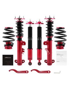 maXpeedingrods 24-Way Damper Adjustable Coilovers Kit compatible for BMW E36 3 Series