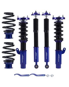 Maxpeedingrods Shock Absorbers Height Adjustble Coilovers Kit compatible for BMW E46 3 Series 1998-2005 lowering kit