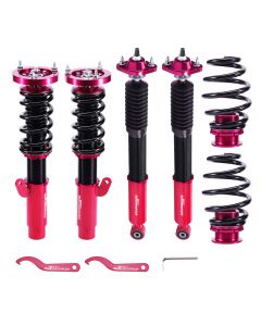 Maxpeedingrods Coilovers Coil Suspension Struts compatible for BMW E46 3 Series 1998-2005 lowering kit