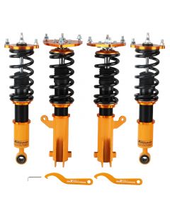 Coilover Kits compatible for Mitsubishi Eclipse 2000-2005 24 Ways Adjustable Damper Shocks lowering kit