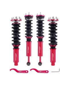 MaXpeedingrods Coilovers 24 Way Damper Struts Shocks Kit compatible for Honda Accord 03-07