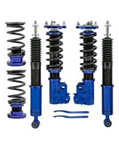 Compatible for Honda CivicSi 2006-2011 Maxpeedingrods Shock Absorbers Front and Rear Coilover Suspension Kit lowering kit