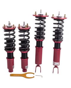 Racing Coilovers compatible for Honda Accord CL 97-99 compatible for Acura 97-99 CB CD 24 Ways Damper Shocks lowering kit