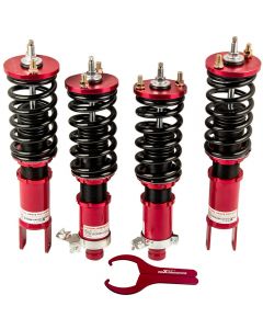 Maxpeedingrods Full Assembly Coilovers Adjust Damper Shock Absorbers compatible for Honda Civic 1989-2000