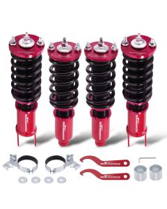 Maxpeedingrods 24 Way Damper Coilovers Kit compatible for Honda Civic 88-91 & Integra 90-93