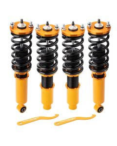 Full Coilovers Suspension lowering Kits compatible for Honda CR-V 1996 - 2001 Golden