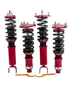 Compatible for Honda Prelude 1992 -2001 Shock Absorbers Adj. Height Complete Coilovers Kits 