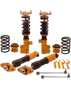 Coilovers Set compatible for Hyundai Genesis Coupe 2-Door 2010-16 Shock Absorber Adj Height lowering kit