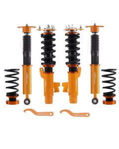 Coilover Suspension Kit compatible for Mazda 3 Hatchback 2004-09 Adj. Height Struts Shocks lowering kit