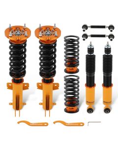 MaXpeedingrods 24 Way Adj. Coilovers Shocks Strut Kit For Ford Mustang 2005-2014