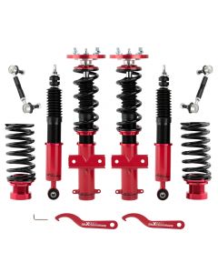 Compatible for Ford Mustang Convertible Sedan 05-14 Coilovers Shock Kits 24 Ways Adj Damper lowering kit