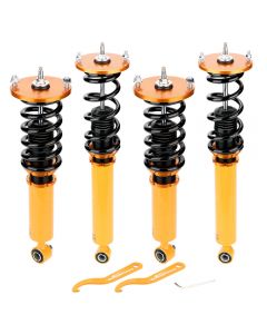 Compatible for Nissan Skyline GTST R33 24-Way Adjustable Damper Coilover Shock Absorber Strut Suspension Kit 