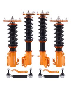Coilovers 24-Step Damper Shocks Spring Struts compatible for Mazda Protege5 1999-2003