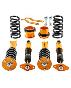 for 2009-2010 compatible for Dodge Challenger R/T 5.7L compatible for V8 RWD Coilover Kits Adj. Height Shock Strut Golden lowering kit