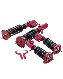 Racing Coilovers Lowering Kits compatible for Toyota Corolla 88-99 E90 E100 Adj. Height