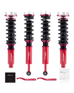 MaXpeedingrods Front+Rear Coilovers Lowering Kit compatible for Acura TSX 04-08 2.4L 3.0L