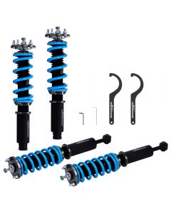 Height and damper adjustable spring shock absorber coilover set Compatible For Honda Accord 2003-2007