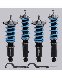 Compatible for Mazda MX-5 1989-2005 Double Adjustable Maxpeedingrods Spring Shock Absorber Coilover lowering kit