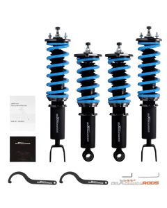 MaXpeedingrods Coilovers Kits compatible for Nissan 90-96 300ZX Z32 Skyline 24 Damper Adj. lowering kit